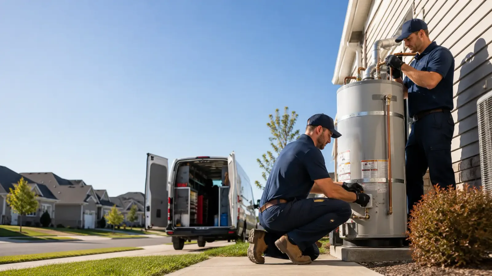 Water Heater Installation in Sawyer, ND